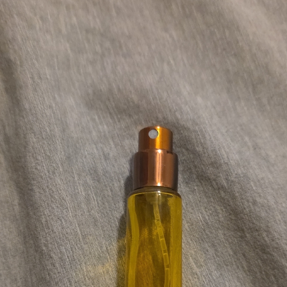 Versace Yellow Travel Rollerball with Metallic Bronze Cap, Empty Bottle - Picture 2 of 2